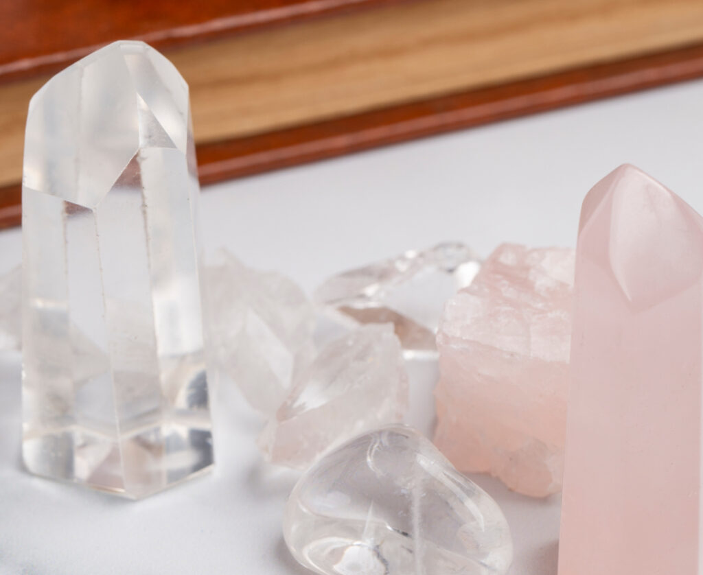 crystals, rose quartz, slow-living, romanticizing life, slow lifestyle, slow living, romanticize your life, romanticize life, romanticize a quiet life, slow living aesthetic, slow living hobbies