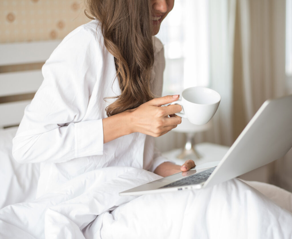 slow morning routine, woman drinking coffee, slow-living, romanticizing life, slow lifestyle, slow living, romanticize your life, romanticize life, romanticize a quiet life, slow living aesthetic, slow living hobbies