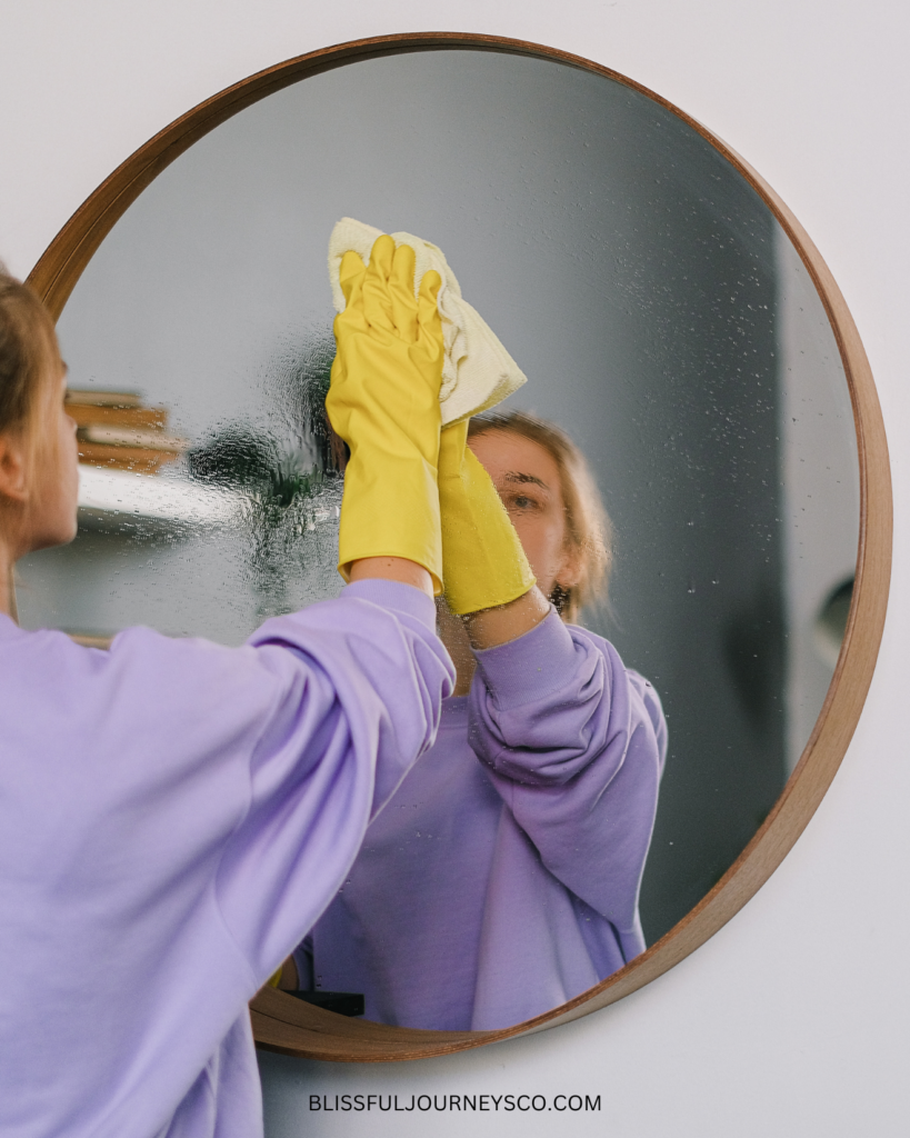 deep cleaning, woman cleaning, how to upgrade your space, spring cleaning
