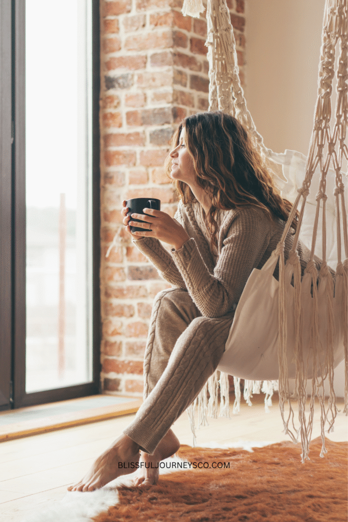 woman with a coffee, how to find a husband, feminine energy, relationsip